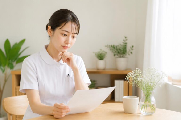 看護師の退職後の住民税相談に使える例文は？